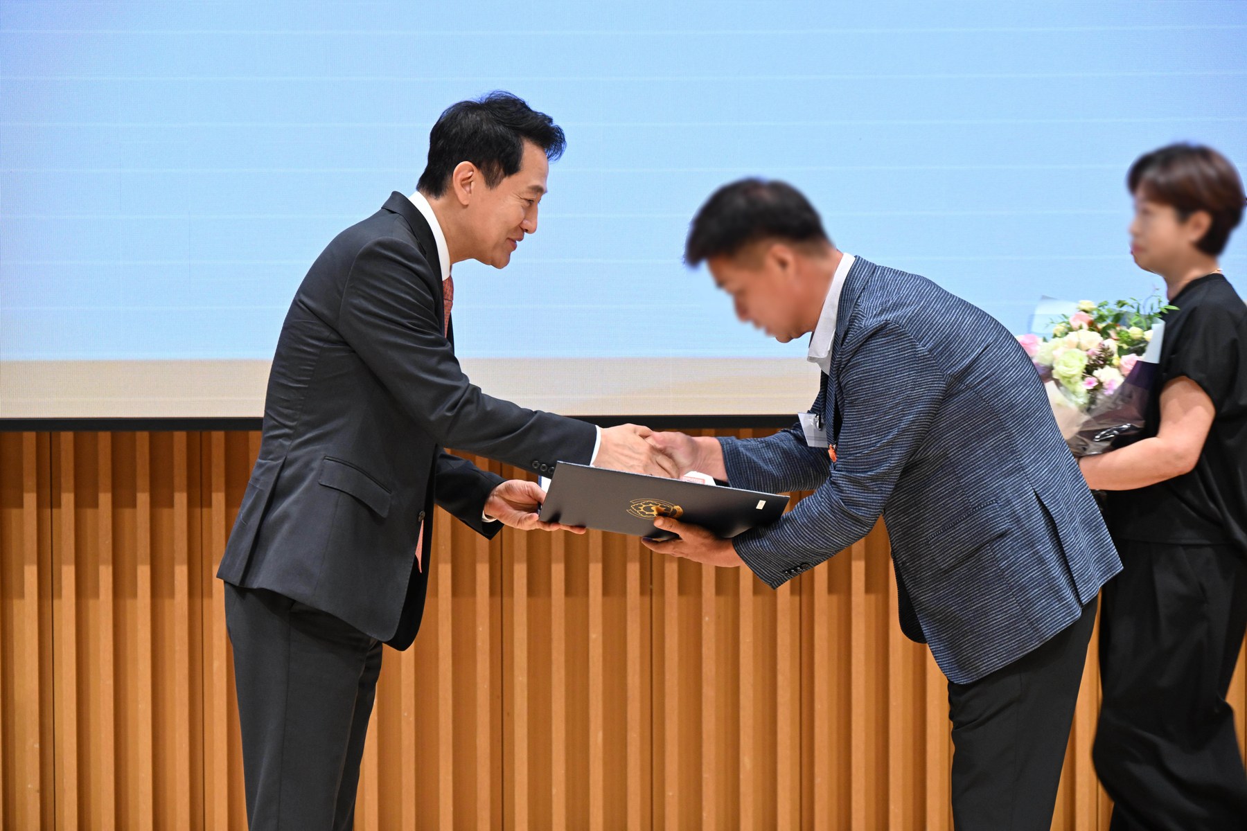 오세훈 서울시장이 26일 2026년 상반기 정년·명예퇴임식에 참석한다
