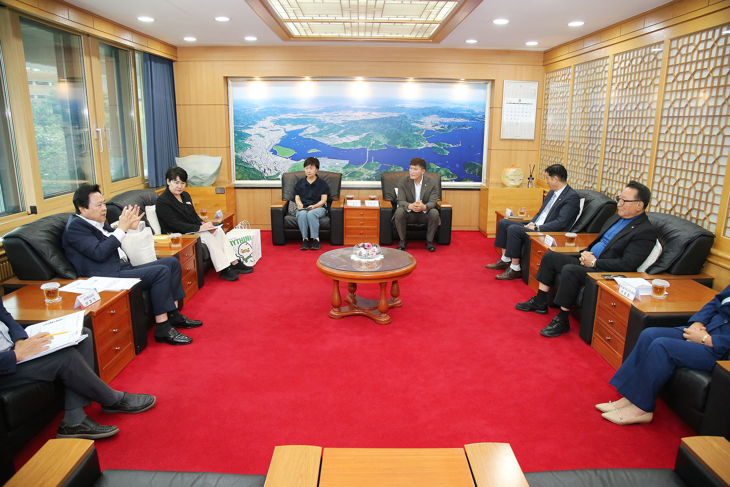 강기윤 창원특례시장, 창원시 새마을회와 ‘소통 간담회’ 개최